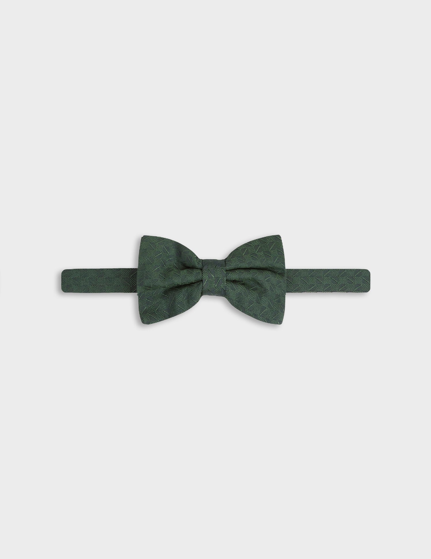 Nœud-papillon en soie verte