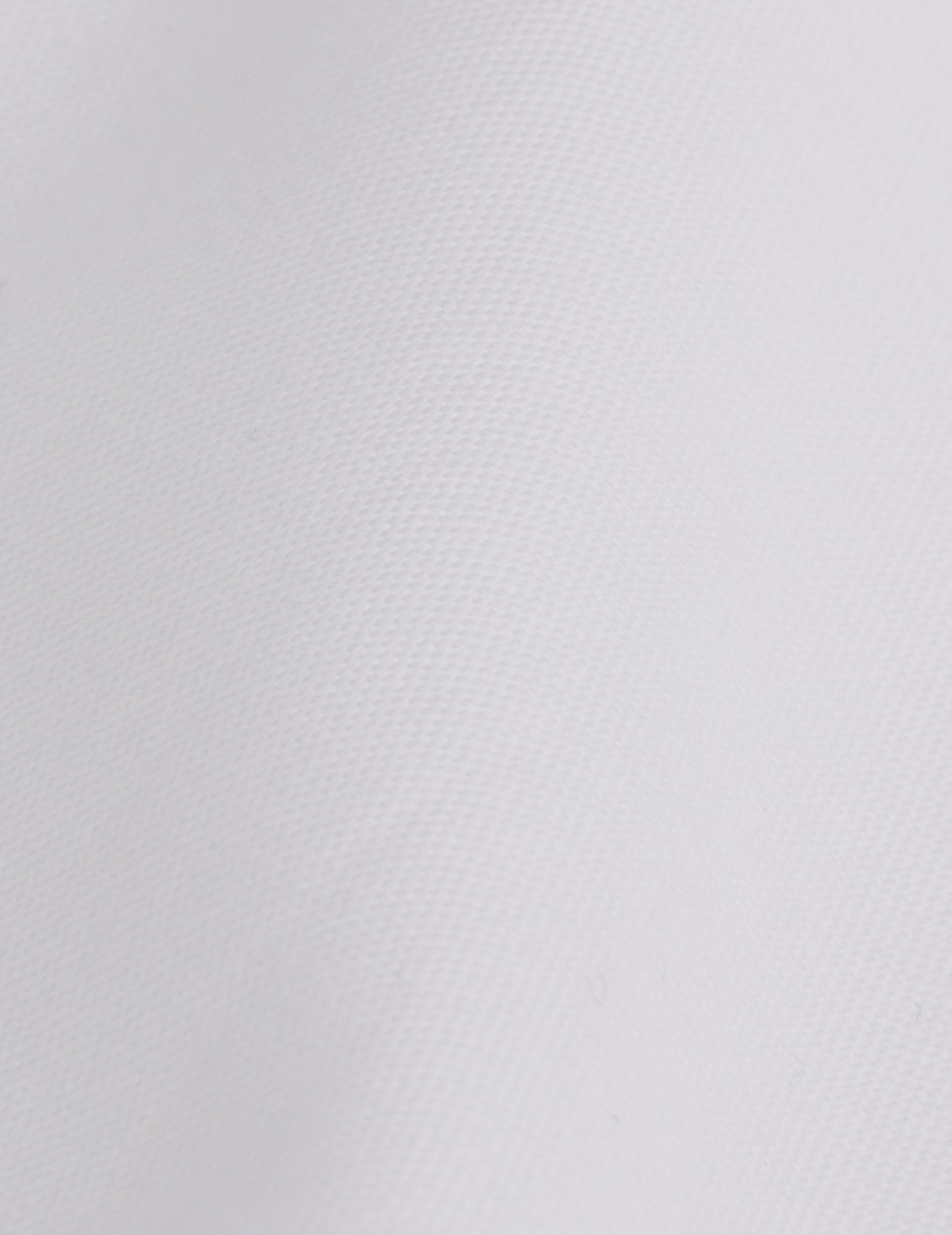 White Nylan shirt - Oxford - Cuban with bridle Collar