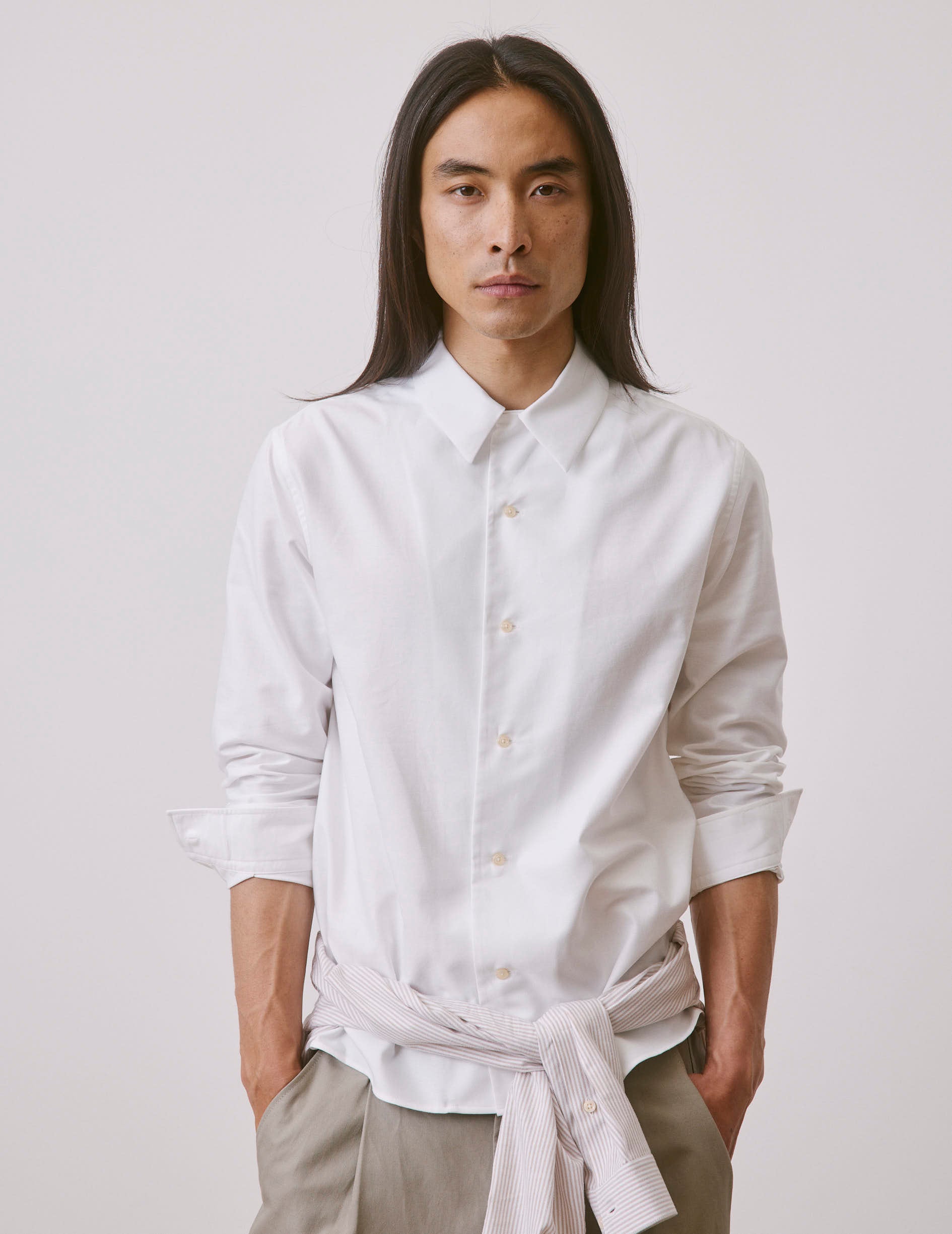 White Nylan shirt