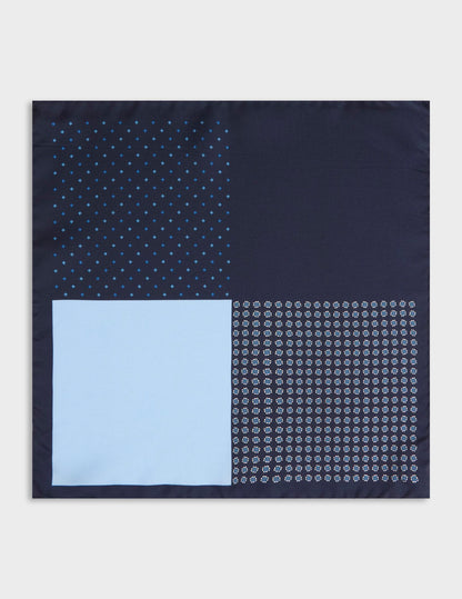 Pochette en soie 4 faces