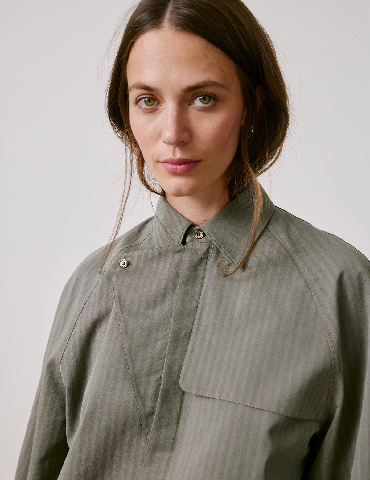 Chemise Pamela kaki