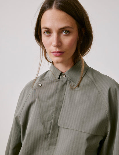 Chemise Pamela kaki