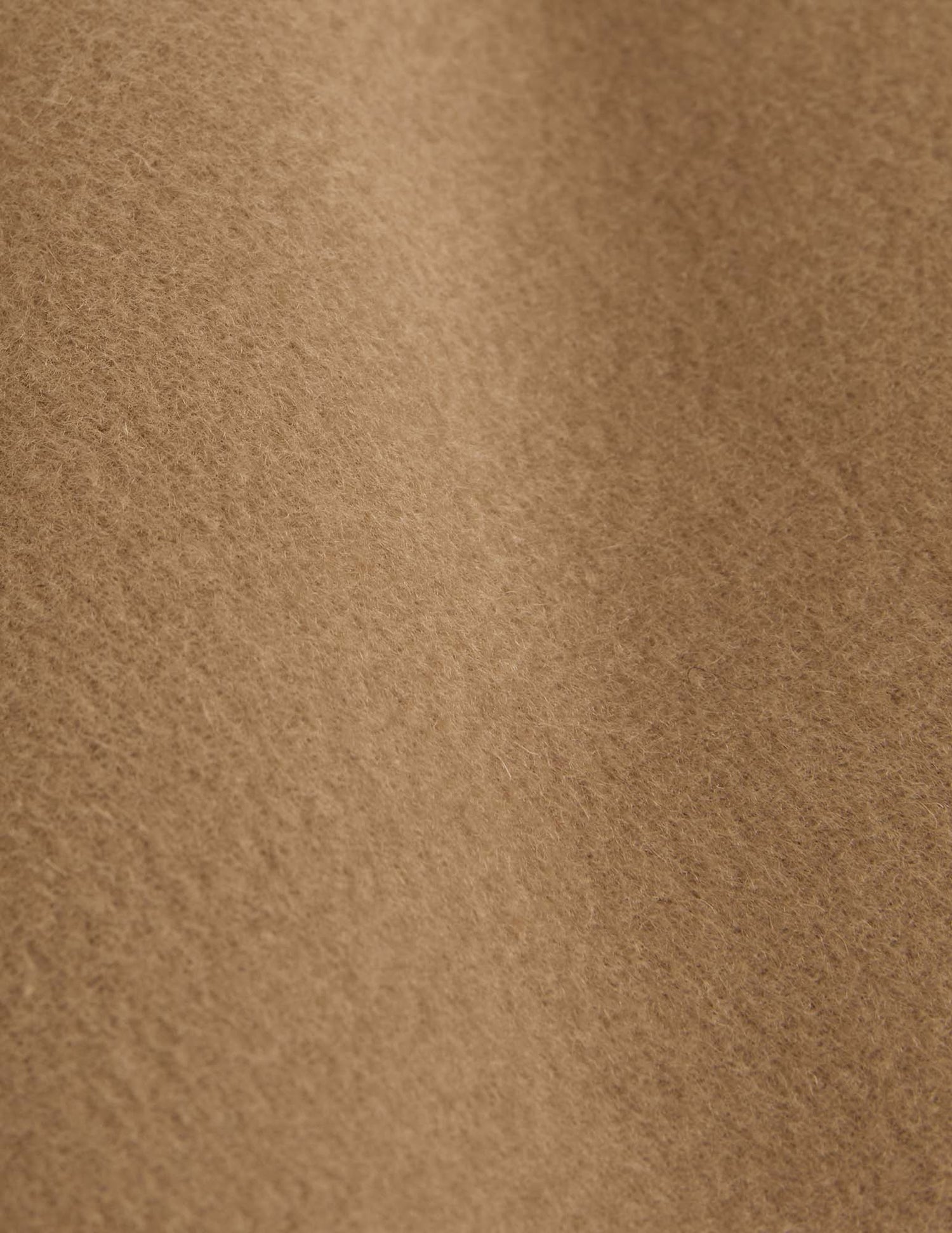 Surchemise Peter en laine double face beige