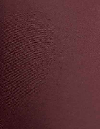 Chemise Pétula col lavalière amovible bordeaux