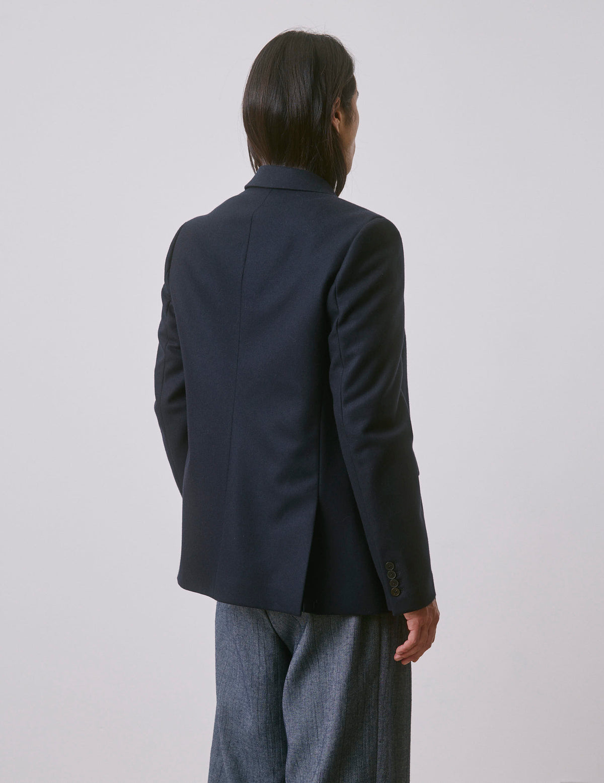 Veste de blazer Philippe en laine marine