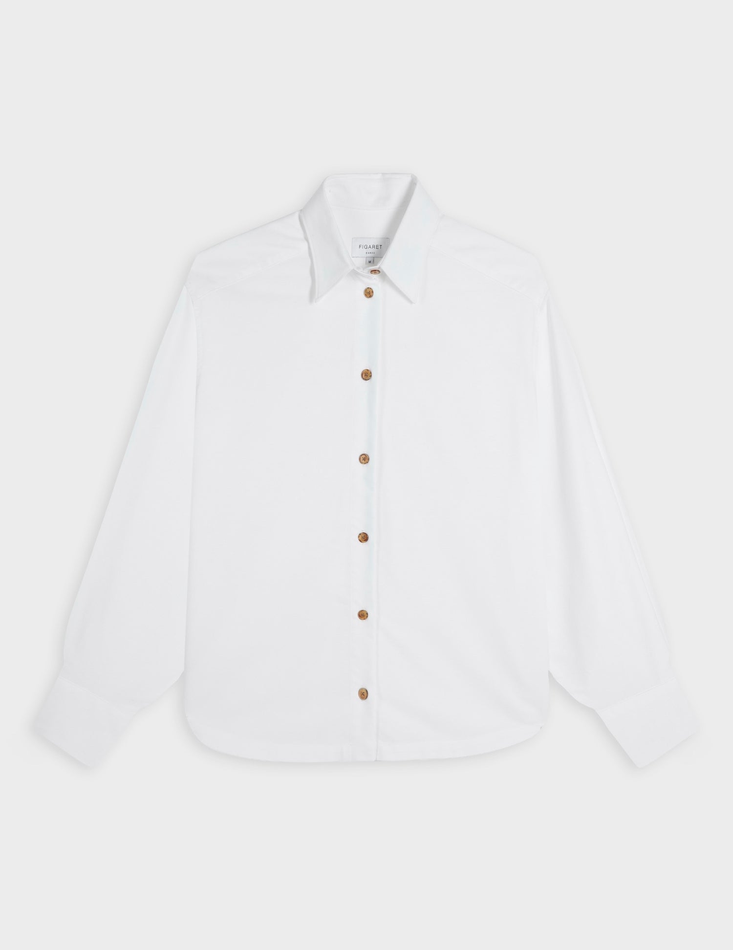Chemise Phoebie blanche - Oxford - Col Chemise#6