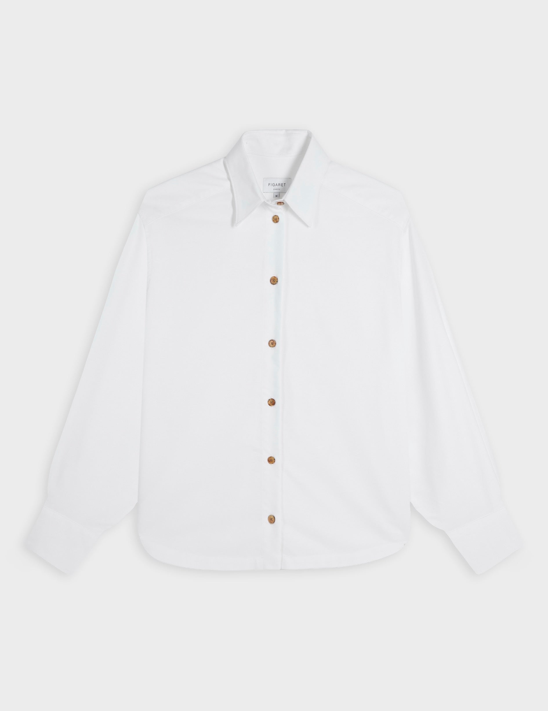 White Phoebie shirt - Oxford - Shirt Collar