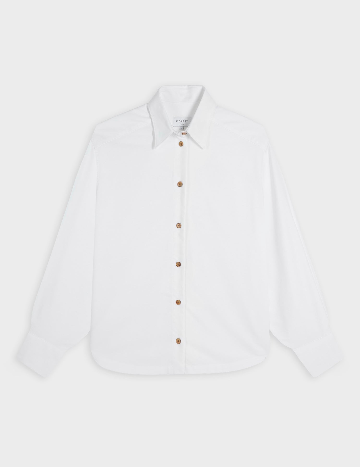 Chemise Phoebie blanche - Oxford - Col Chemise#6