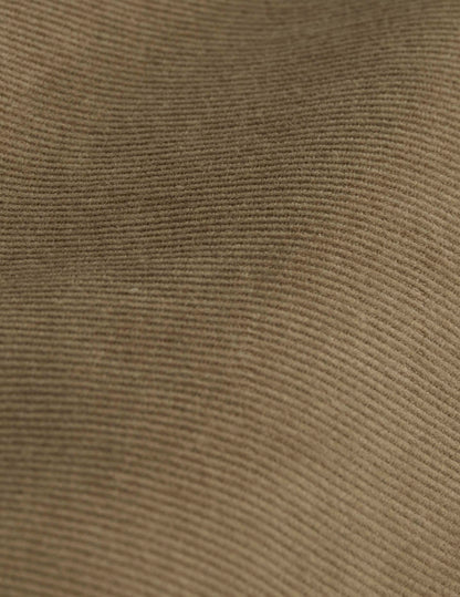 Pierrot shirt in beige velvet