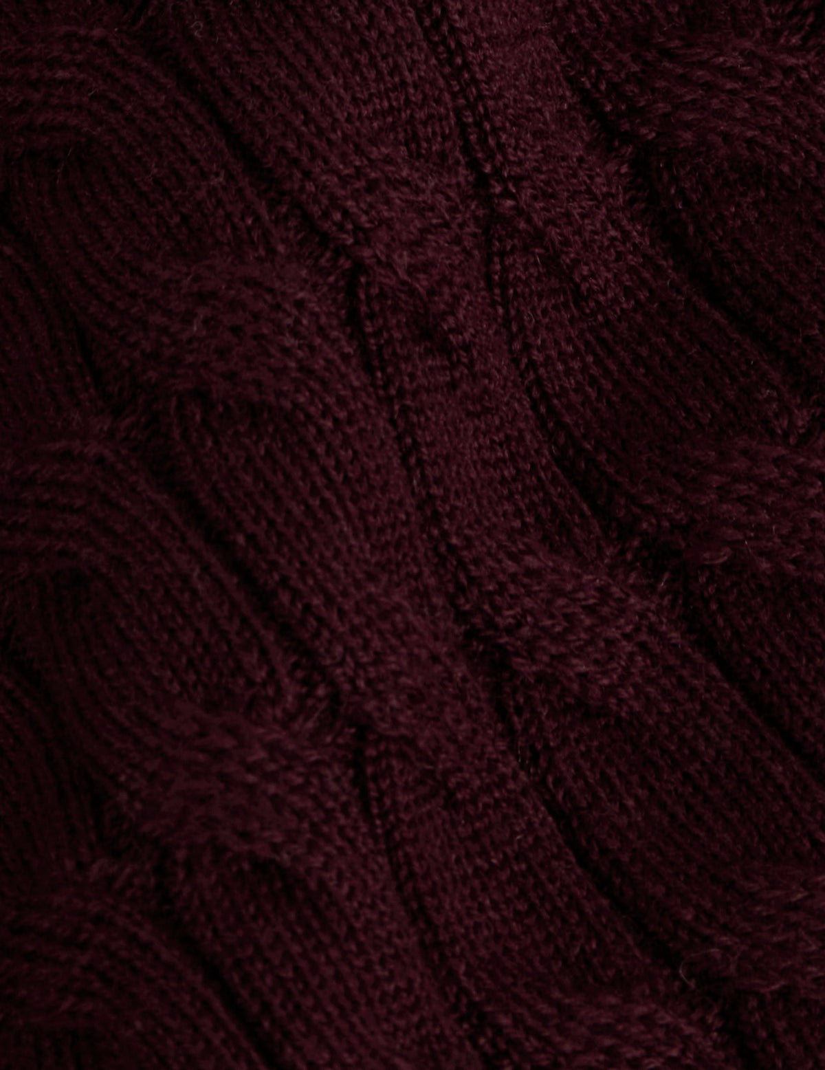 Pull Piersen en laine mérinos bordeaux