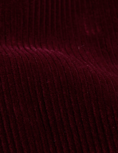 Veste blazer Poème en velours bordeaux