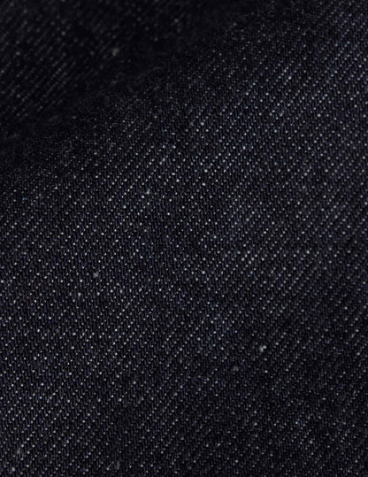 Surchemise Priscilla en denim bleu marine