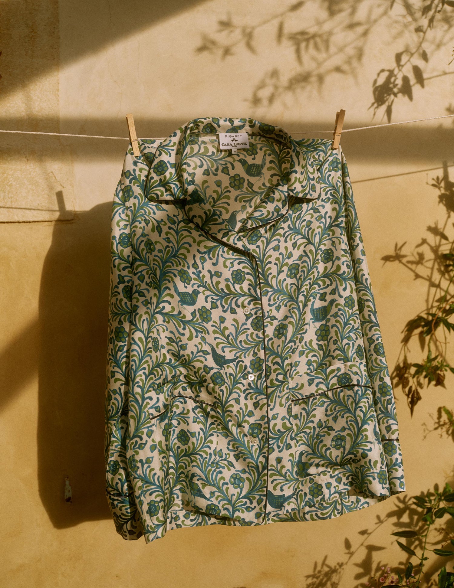 Arcos silk shirt - Pyjamas Collar#6