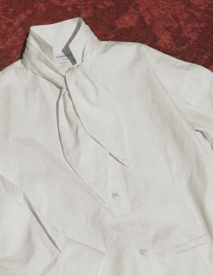 Chemise mixte Victor écrue