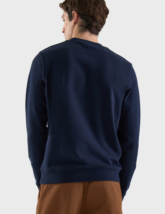 Navy cotton Danny sweatshirt