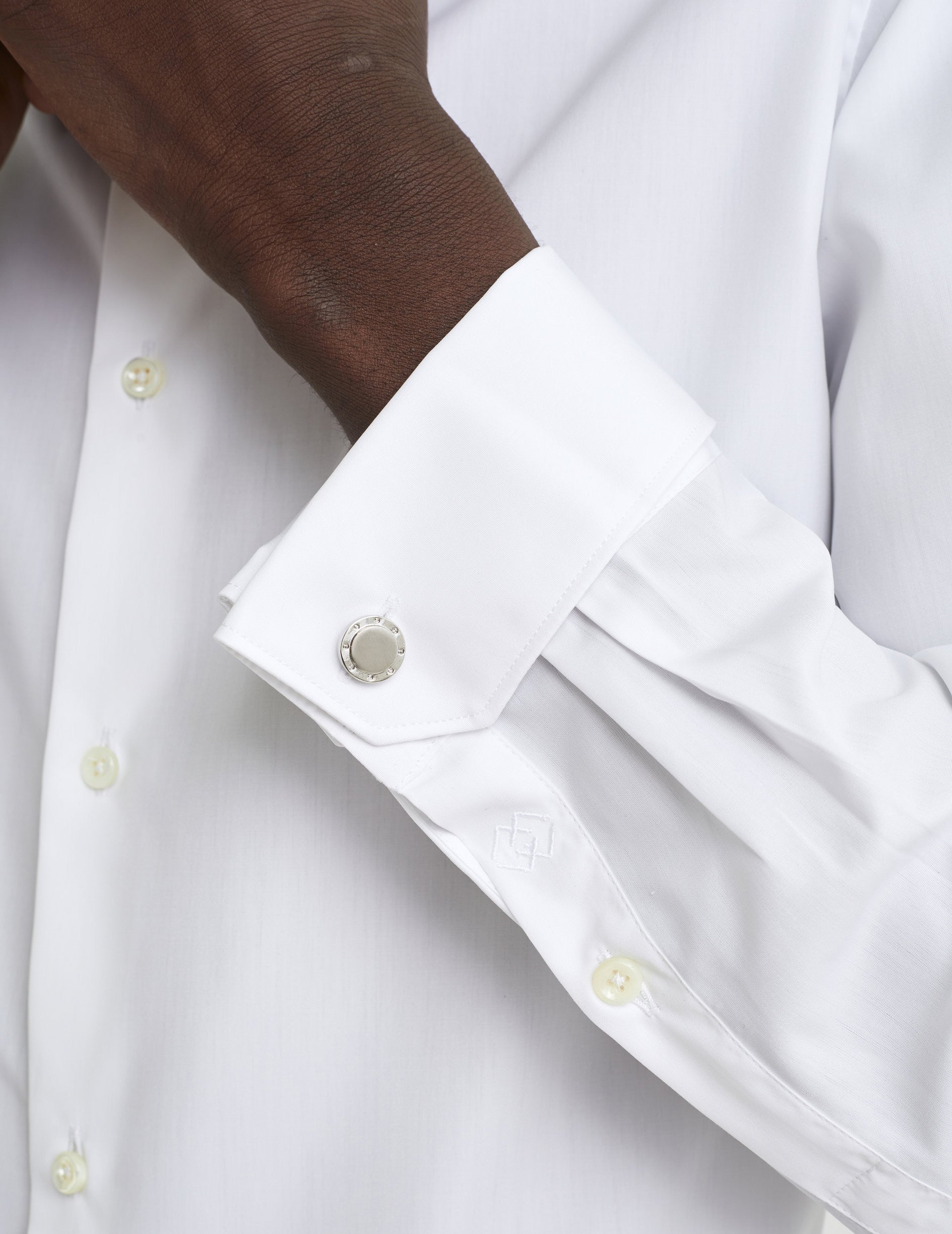 Classic white shirt - Poplin - Italian Collar - Musketeers Cuffs
