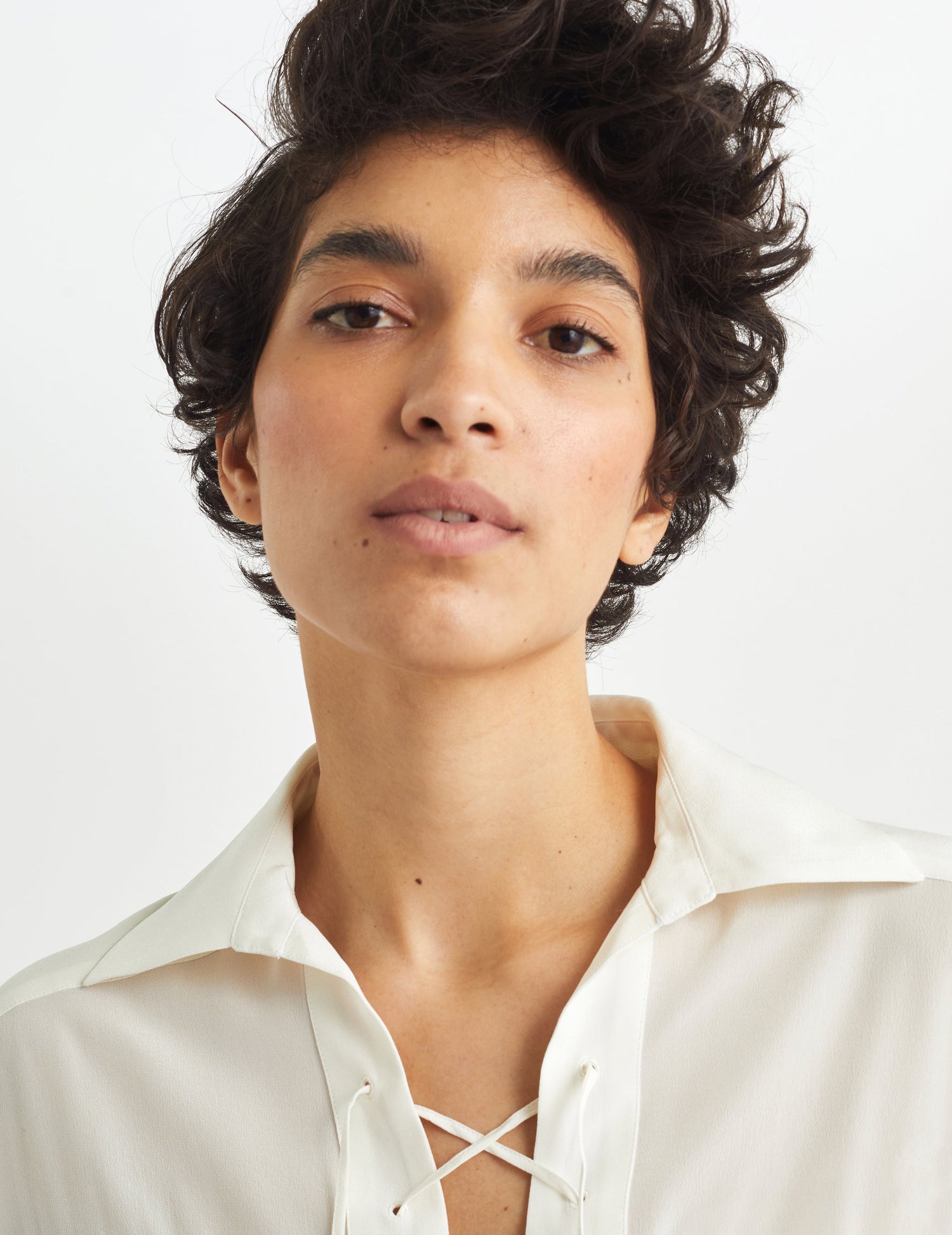 Blouse saharienne Debbie écrue - Crêpe#5