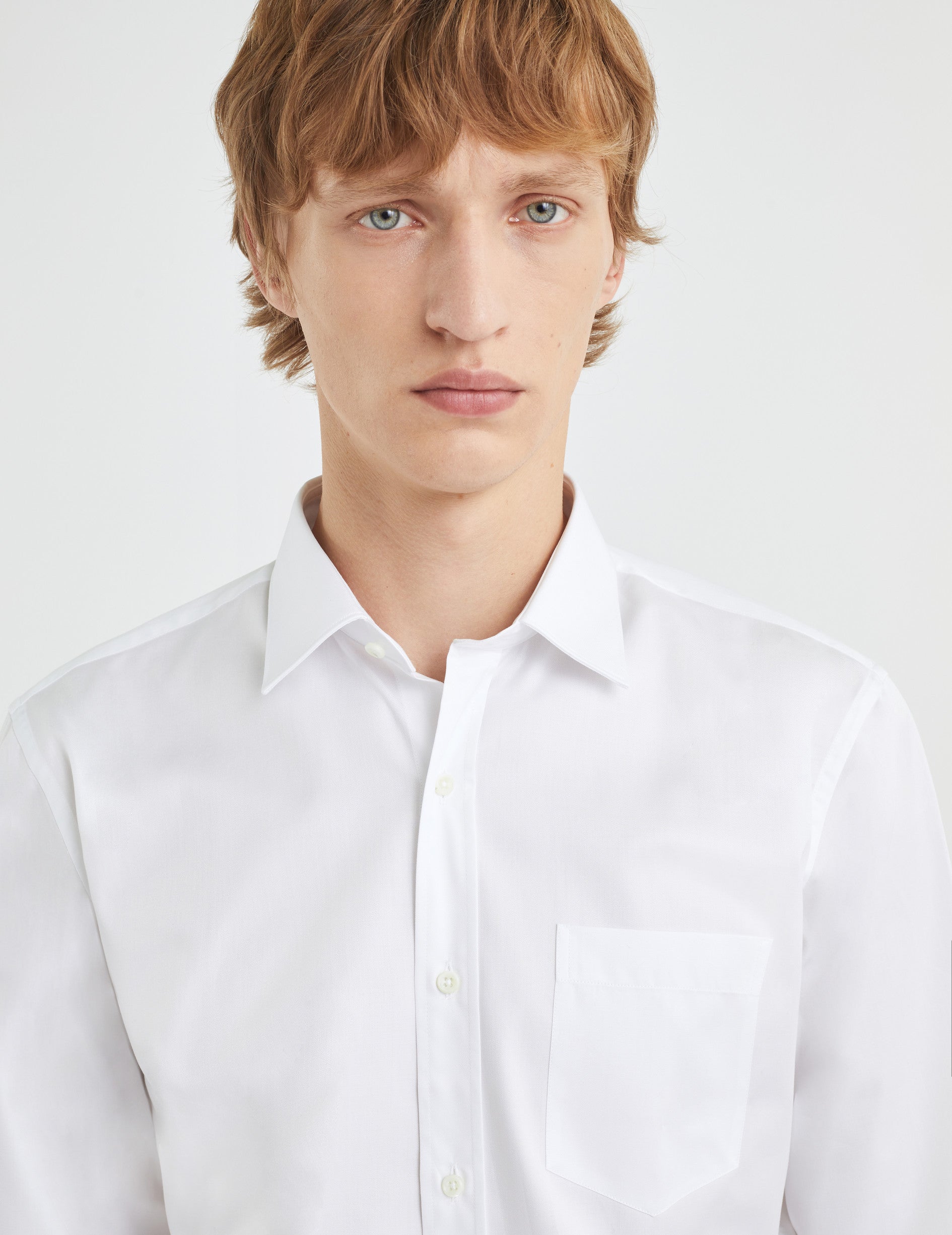 Classic white shirt - Twill - Figaret Collar