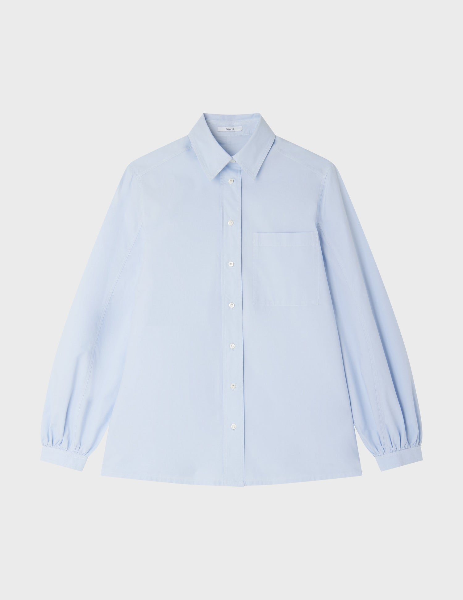Blue Emma shirt - Poplin
