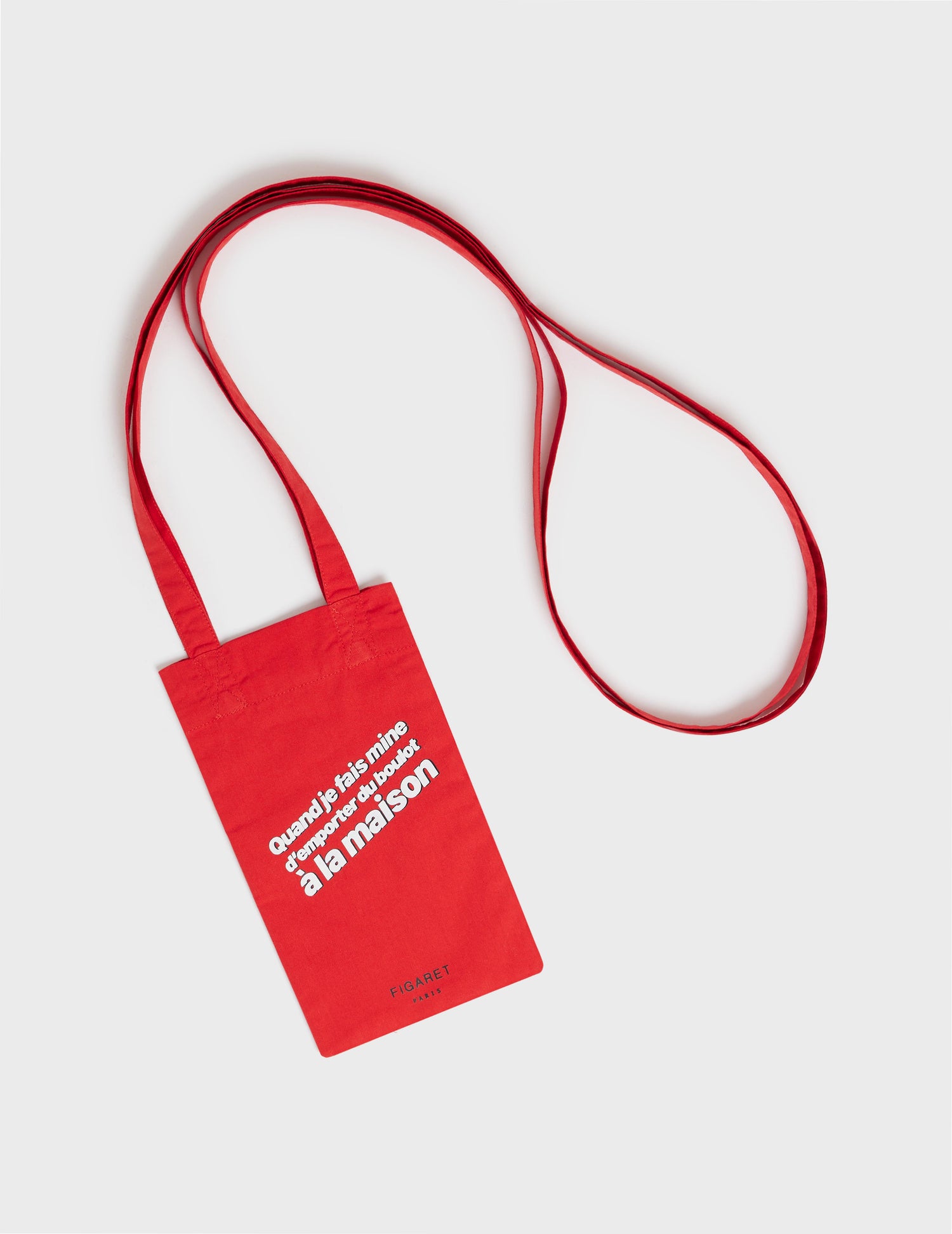 Micro tote bag "When I pretend to take work home" - @couturfu x Figaret